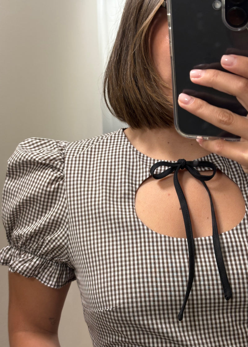 Bivy Top | Brown Gingham