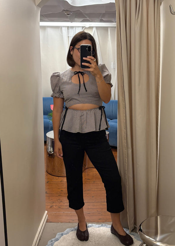 Bivy Top | Brown Gingham