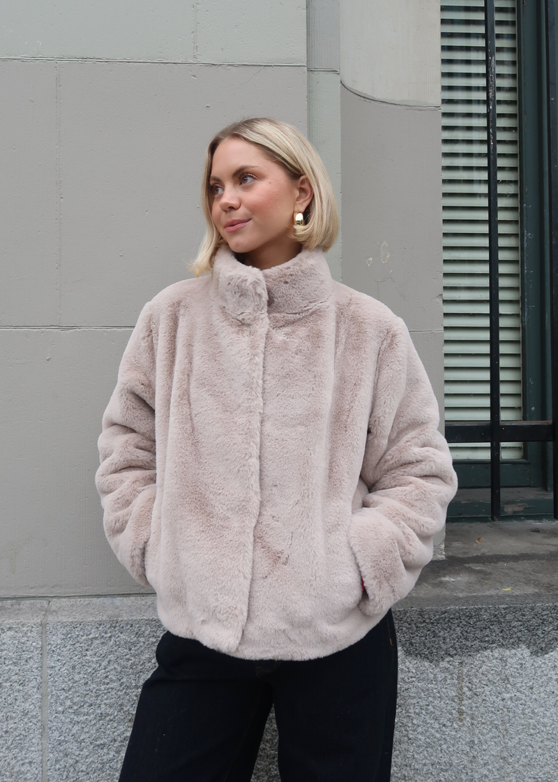 Sheena Faux Fur Jacket