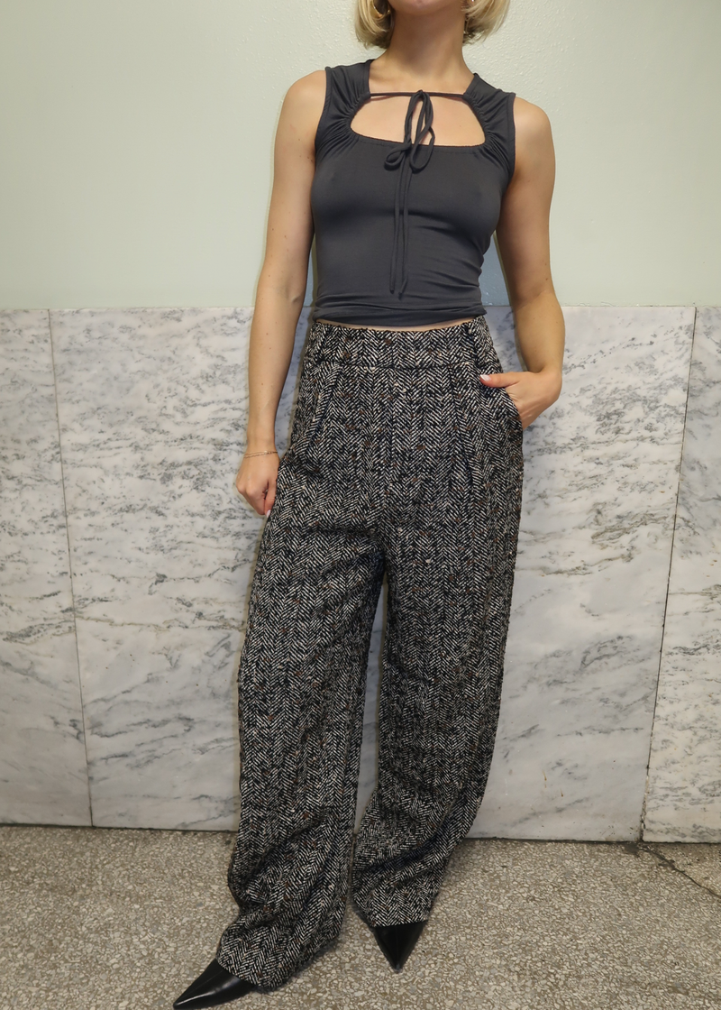 Kiela Tweed Pants