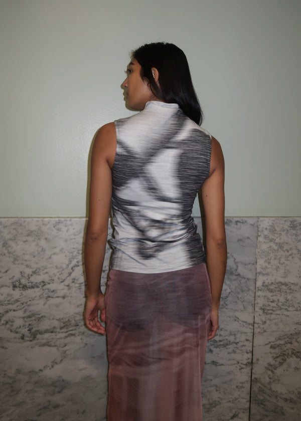 Jersey Sleeveless Top - Reversible