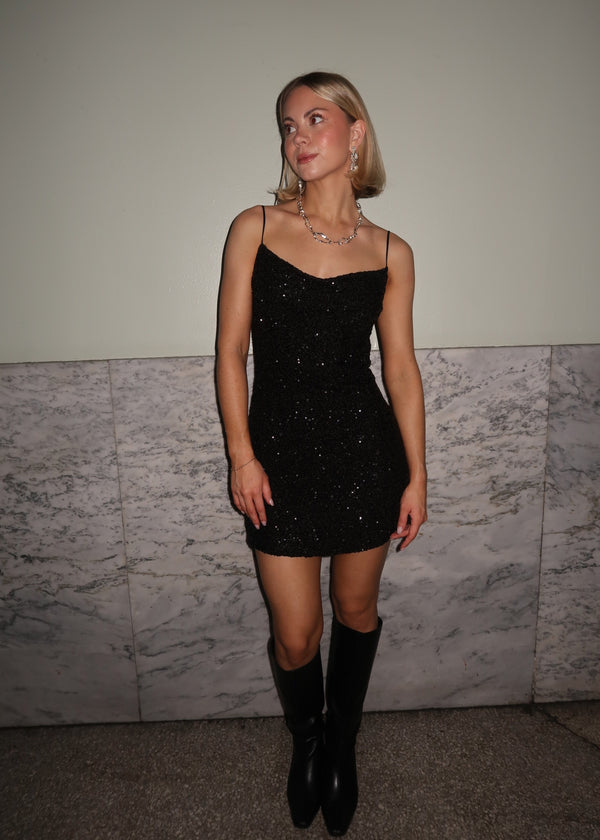 Sequin Mini Dress