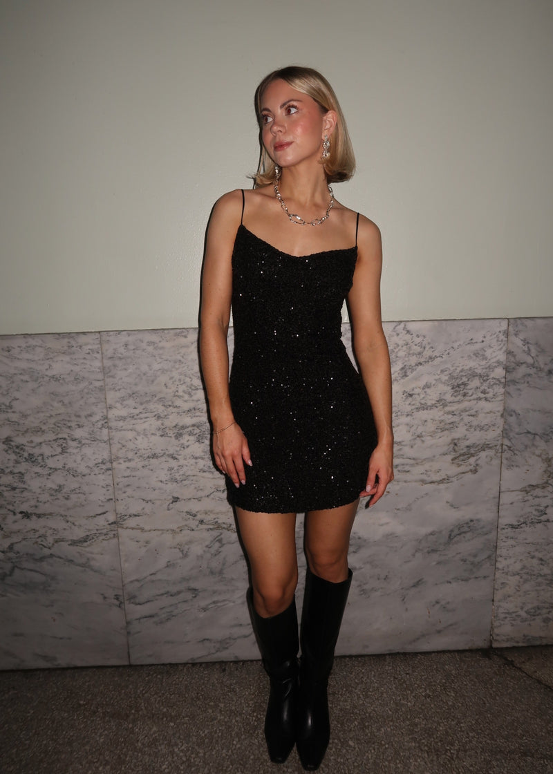 Sequin Mini Dress