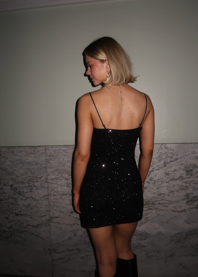 Sequin Mini Dress