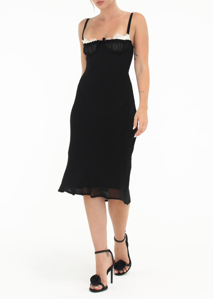 Bardot Midi Dress