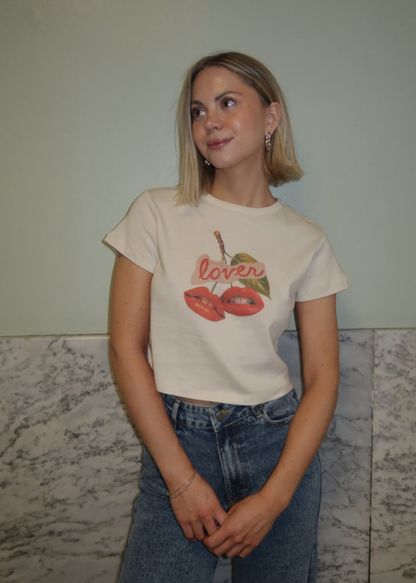 'Lover' Baby Tee