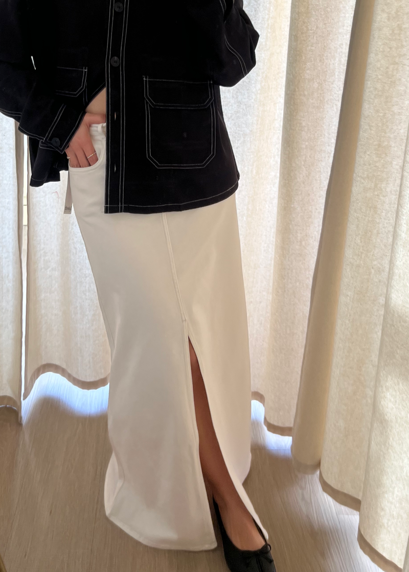 'Rhiannon' Denim Maxi Skirt