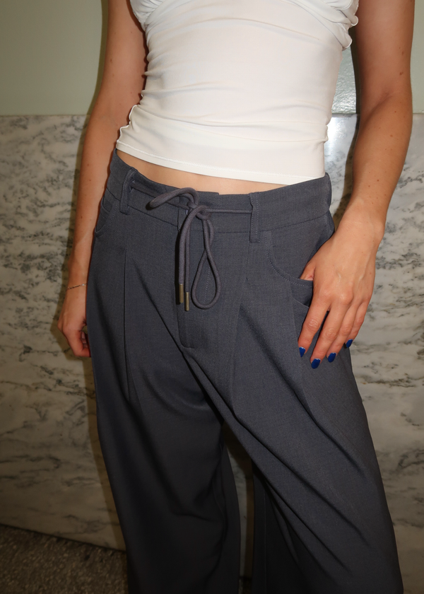 Slouch Tie Up Pants