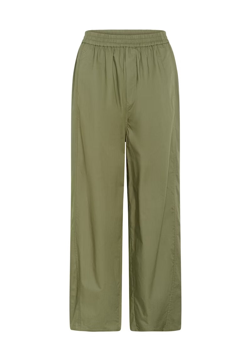 Kenna Poplin Pants | Olive