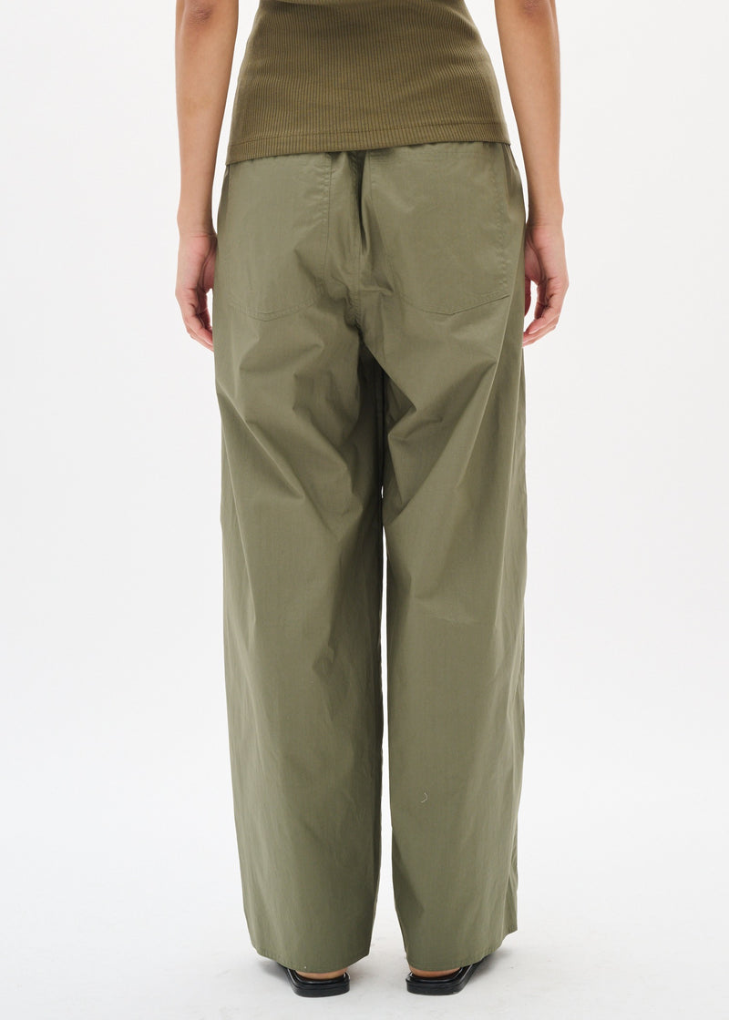 Kenna Poplin Pants | Olive