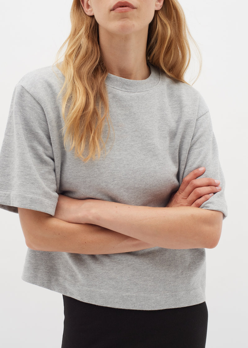 Short Sleeve Boxy Sweatshirt