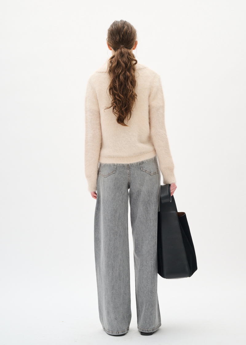 Tello Alpaca Cardigan | Haze
