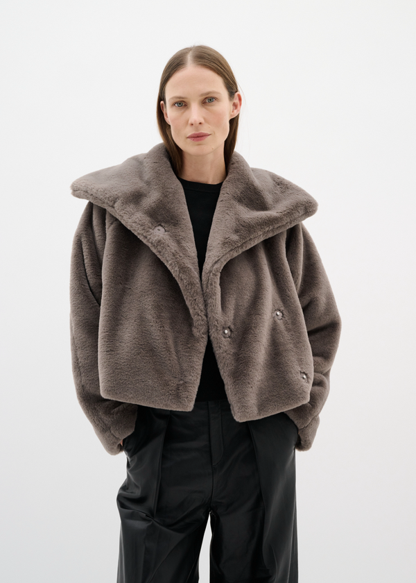 Yobo Faux Fur Short Coat
