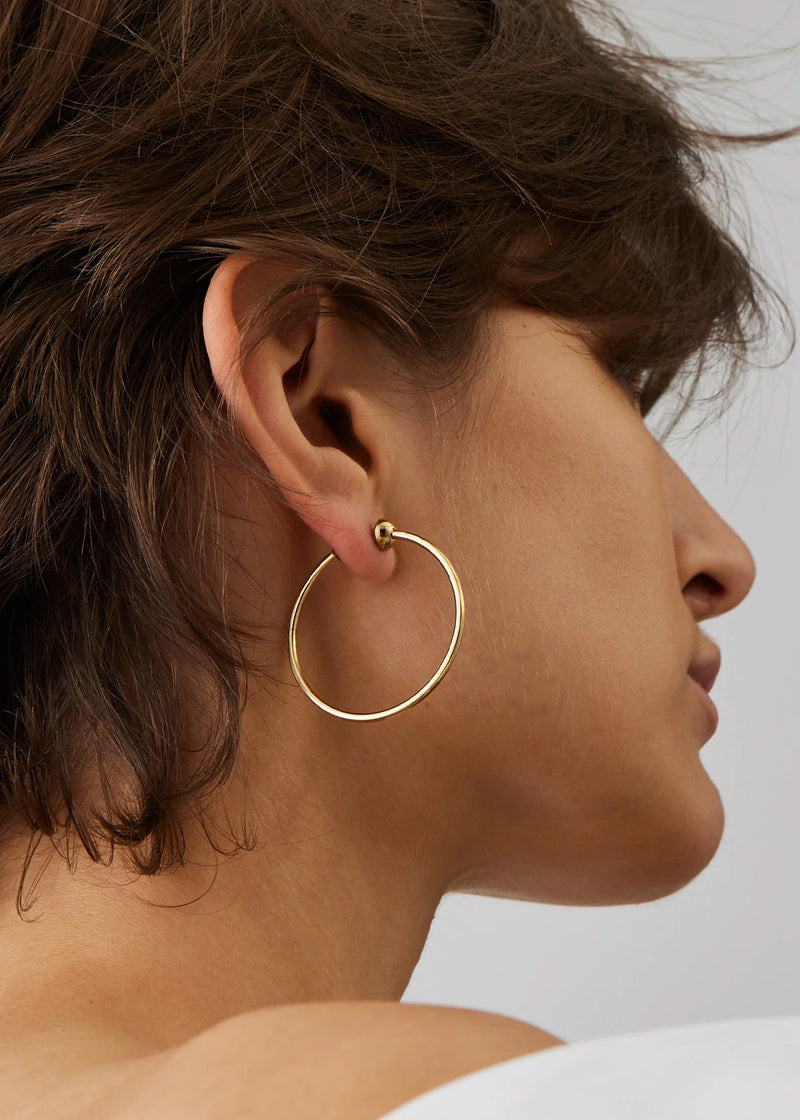 Small Icon Hoops | GOLD