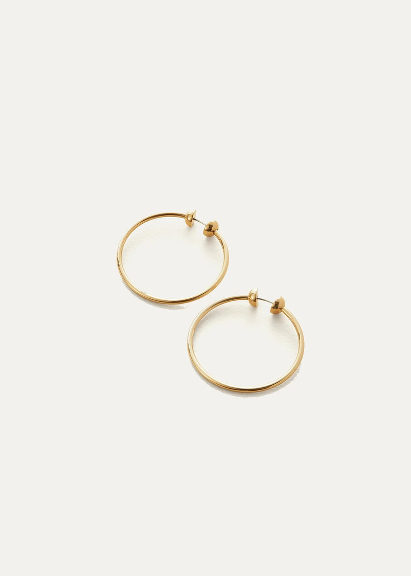 Small Icon Hoops | GOLD