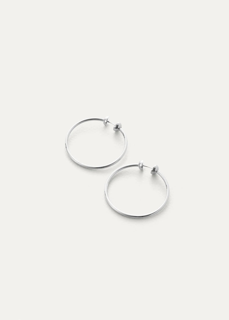 Small Icon Hoops | SILVER