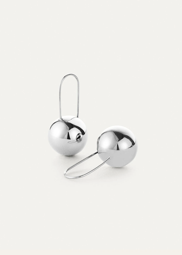 Celeste Mega Earrings | Silver