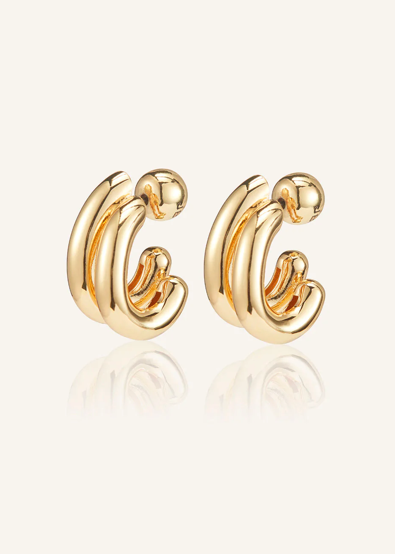 Florence Earrings | Gold