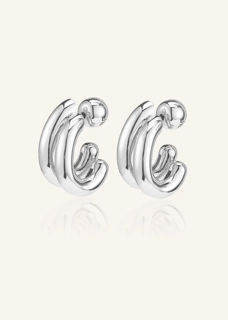 Florence Earrings | Silver