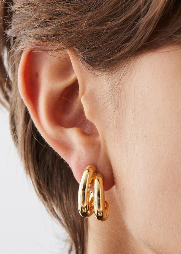 Florence Earrings | Gold