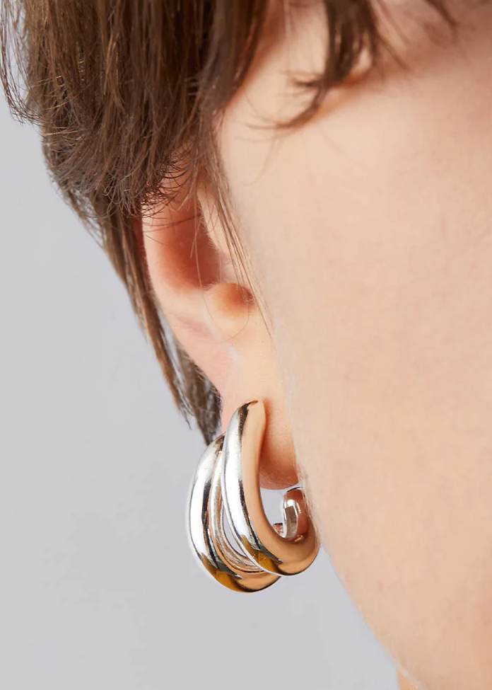 Florence Earrings | Silver