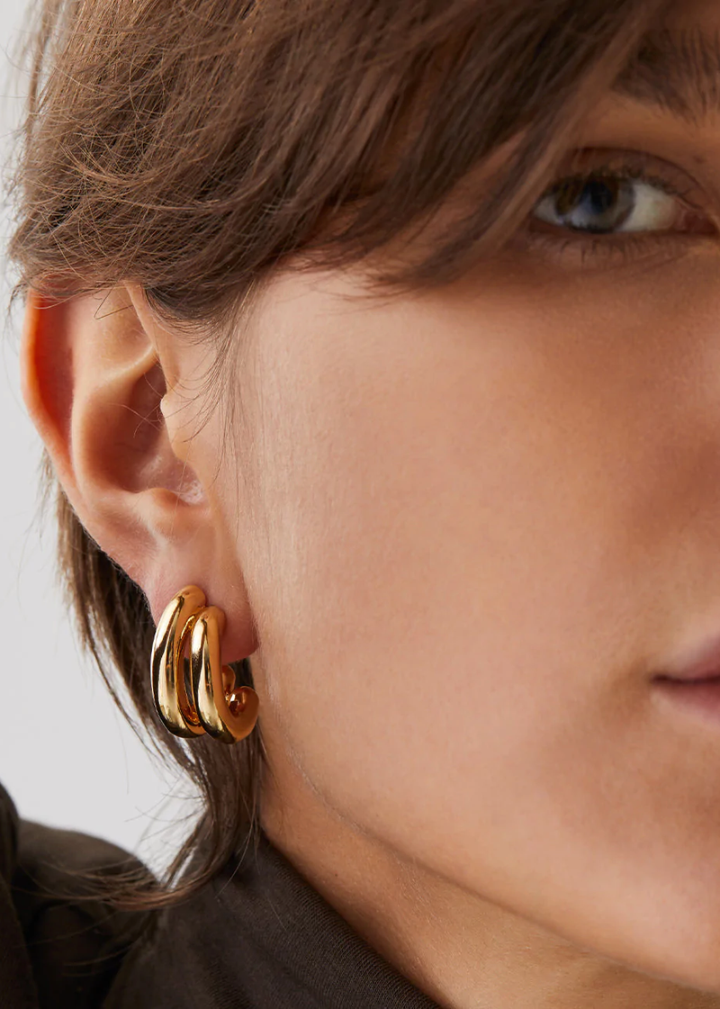 Florence Earrings | Gold