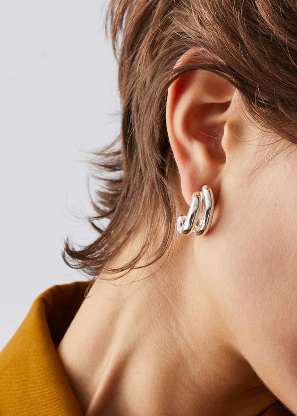 Florence Earrings | Silver