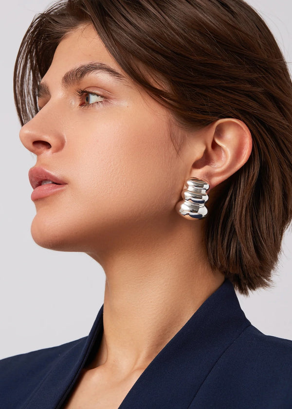 Non-Stop Earrings | Silver