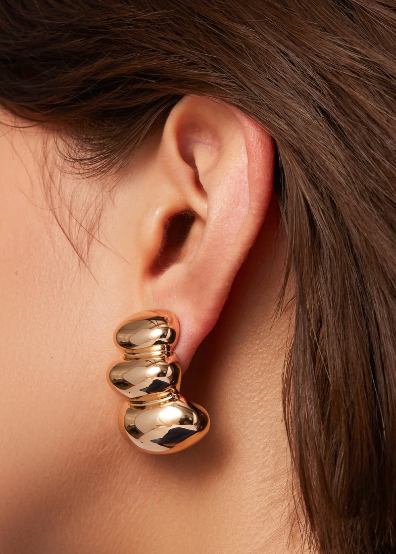 Non-Stop Earrings | Gold