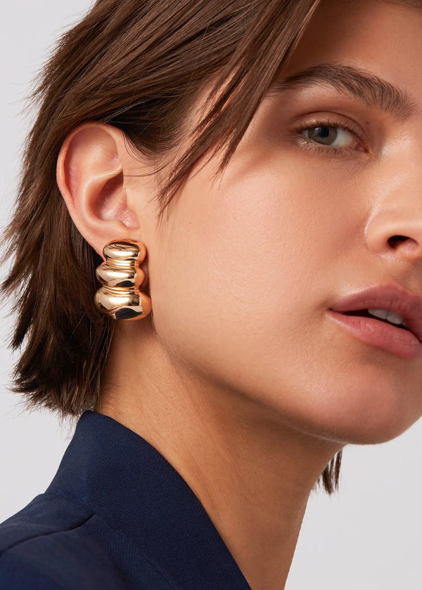 Non-Stop Earrings | Gold