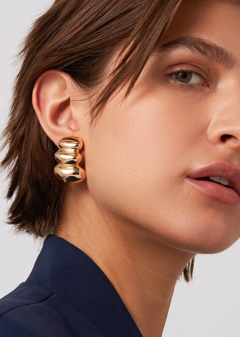 Non-Stop Earrings | Gold