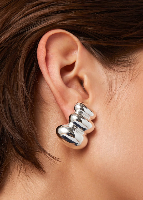 Non-Stop Earrings | Silver