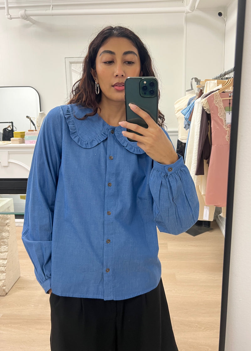 Kami Chambray Blouse