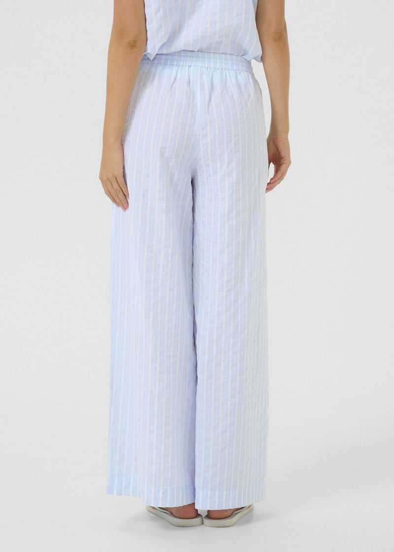 Wide Leg Striped Pants