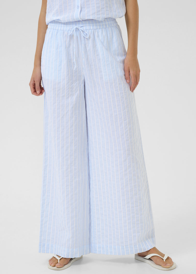 Wide Leg Striped Pants