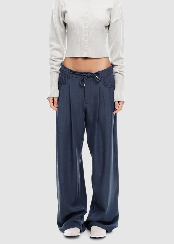 Slouch Tie Up Pants