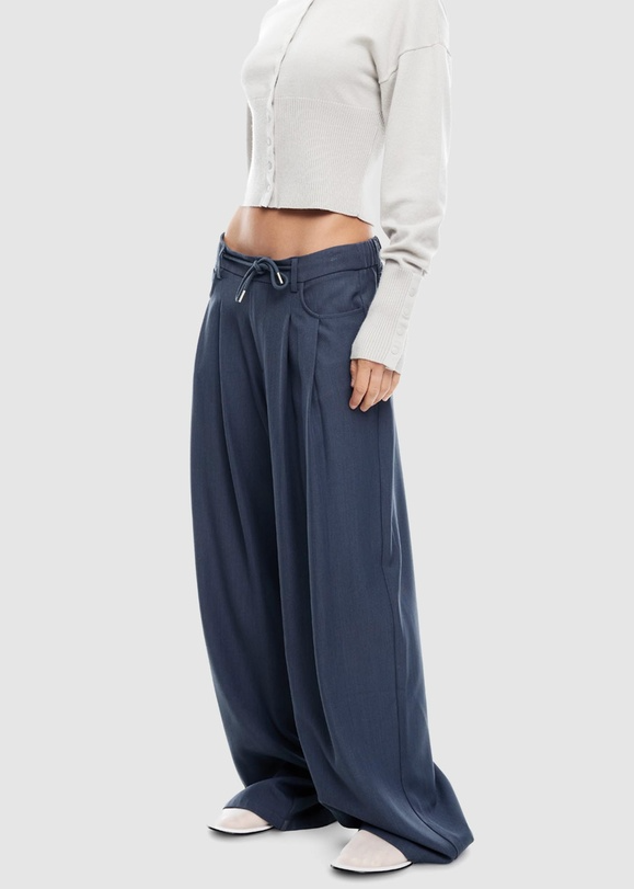 Slouch Tie Up Pants