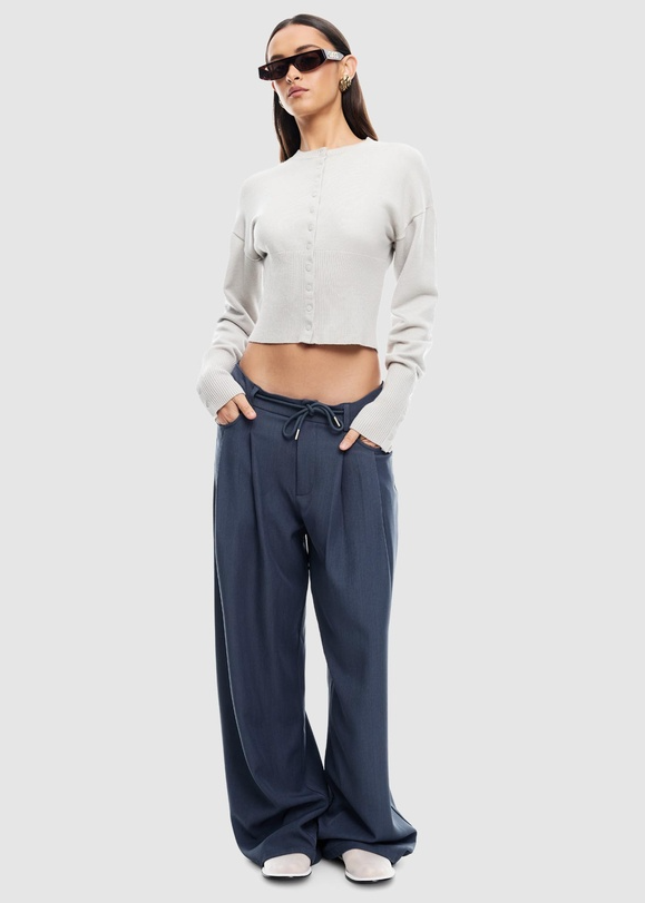 Slouch Tie Up Pants