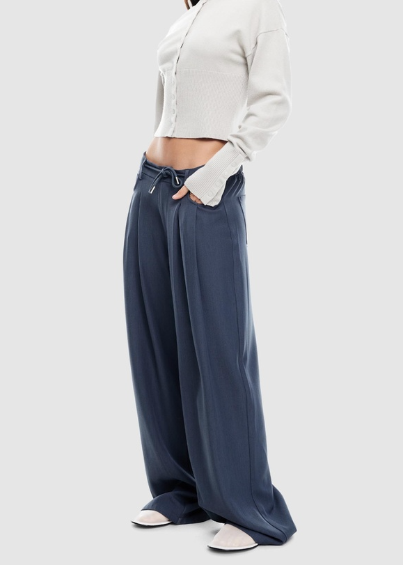 Slouch Tie Up Pants