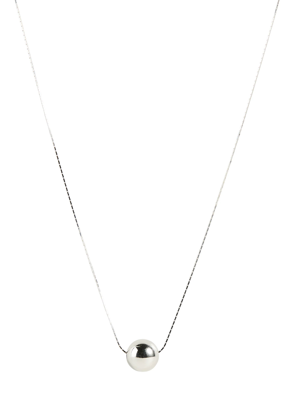 Dodi Necklace with Sphere Pendant | Sterling Silver