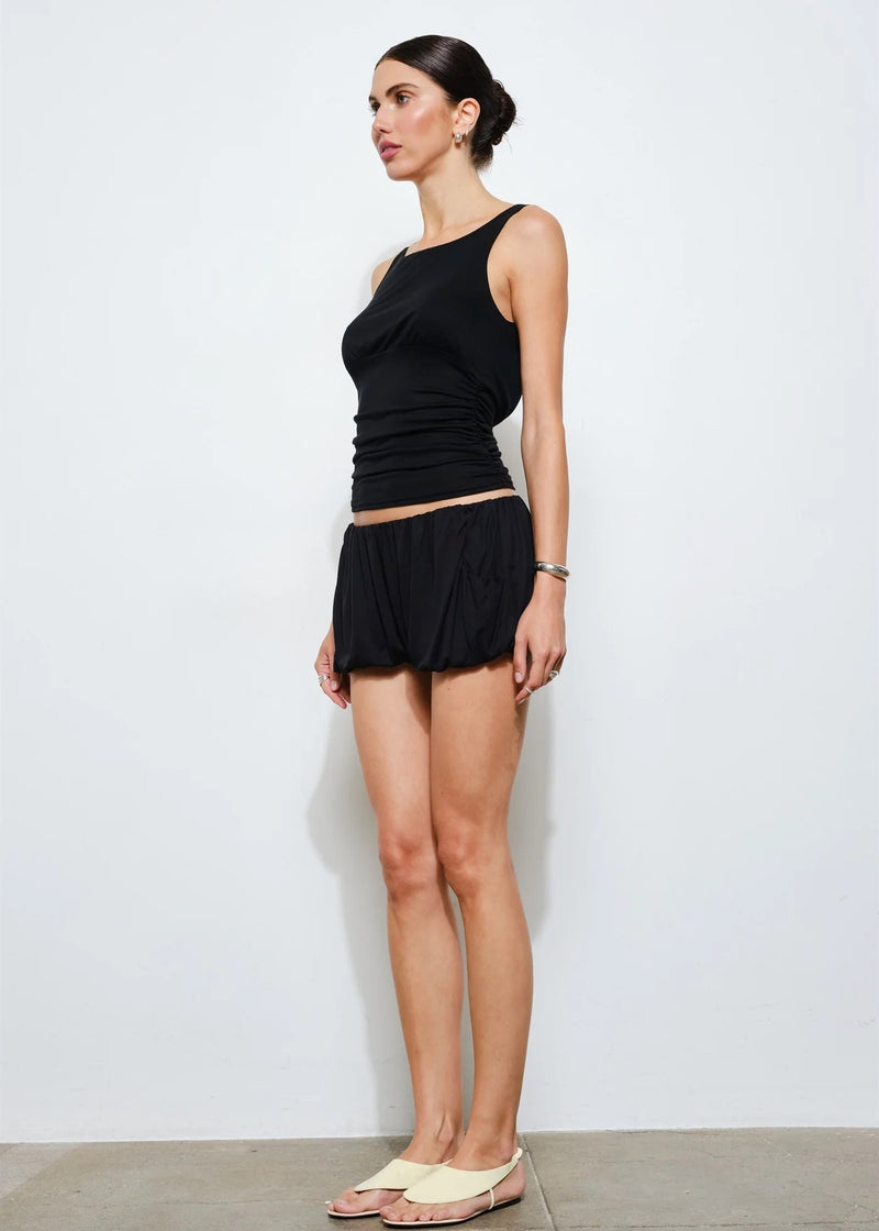 Rhea Ruched Bodice Tank Top