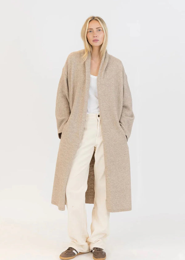 Hugh Shawl Collar Knit Coat