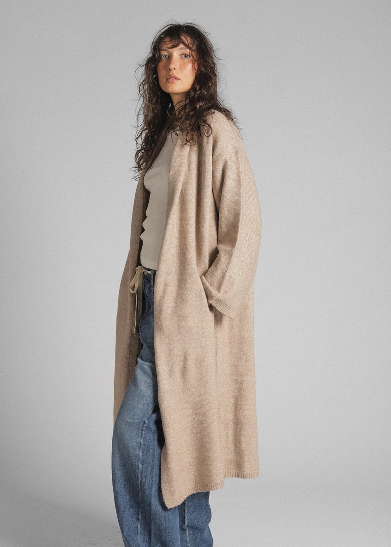 Hugh Shawl Collar Knit Coat