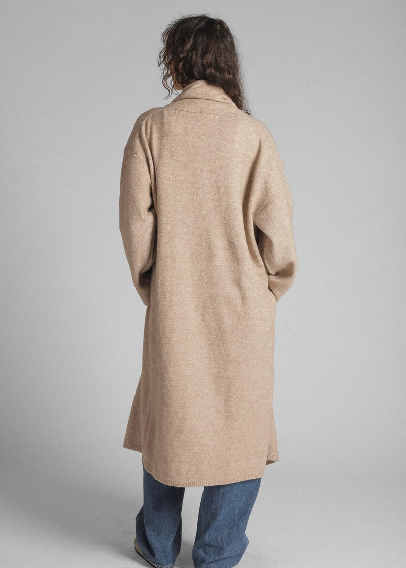 Hugh Shawl Collar Knit Coat