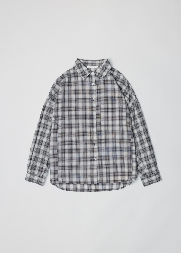 Connie Oversized Plaid Button Down