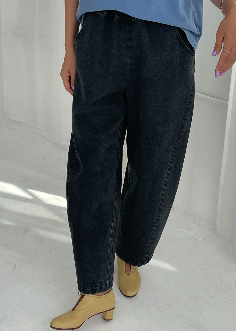 Arc Pants | Black Denim