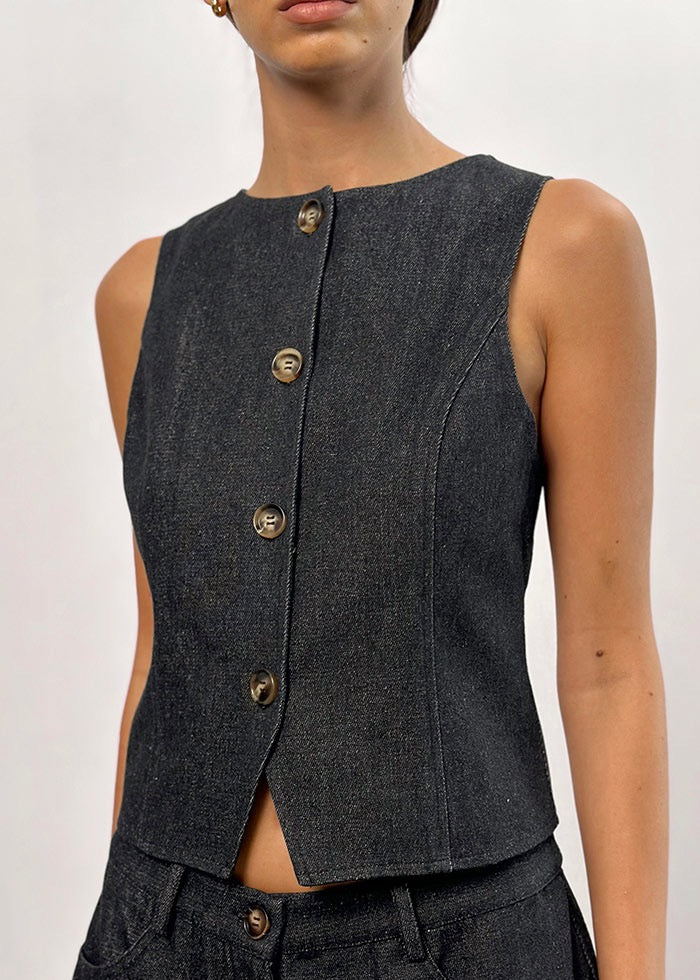 Anila Denim Vest