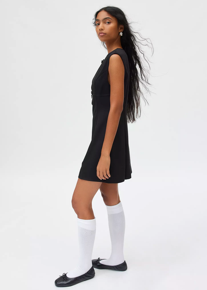 Vadanni Bow Front Mini Dress