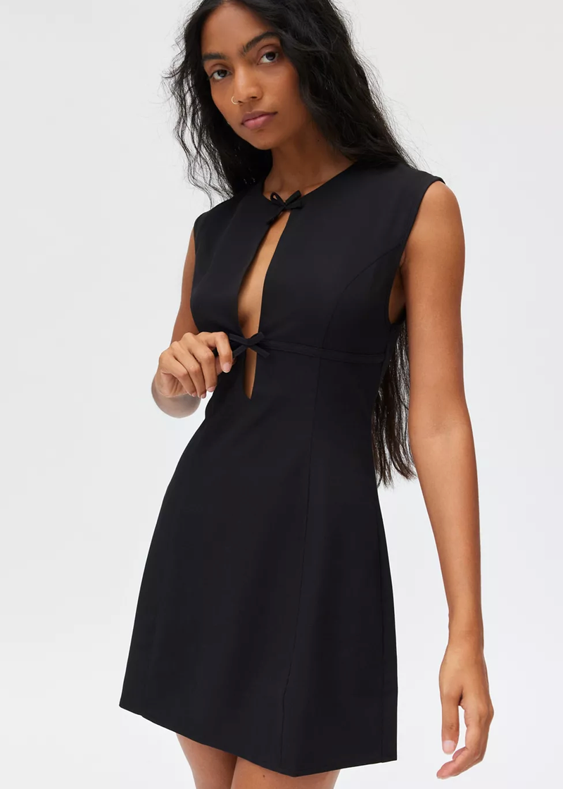 Vadanni Bow Front Mini Dress