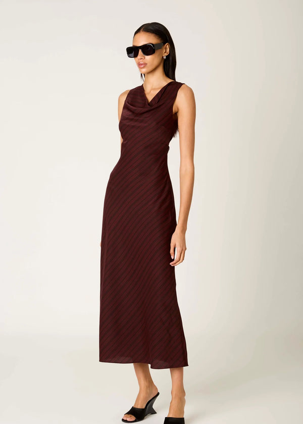 Fairfax Dress | Oxblood
